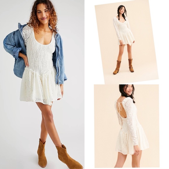 Free People Nina Lace Dress